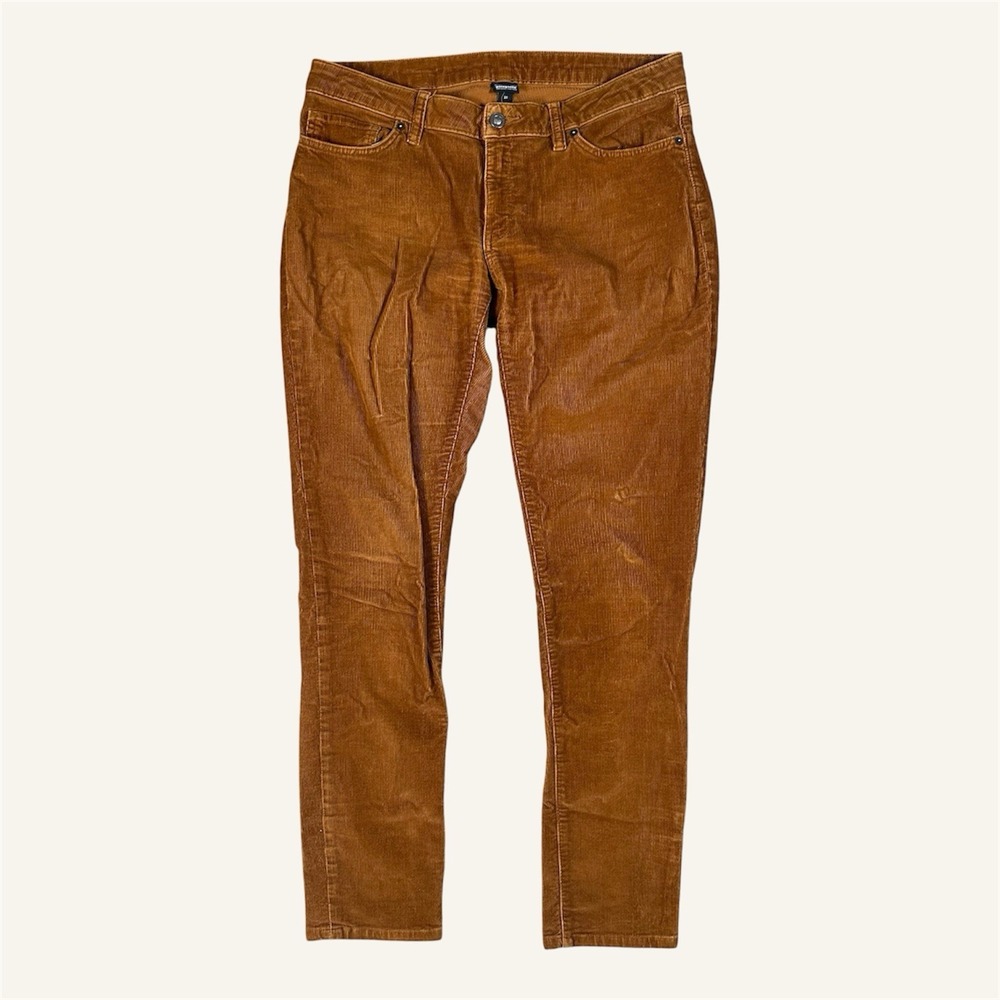 Patagonia Pants Mens 31(34)x31 Brown Organic Cotton Corduroy Chino Outdoor